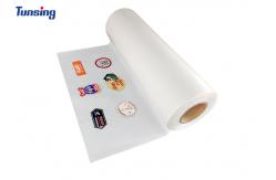 China Transparent Polyolefin Film Textile Po Hot Melt Adhesive Film For Embroidery Patch supplier