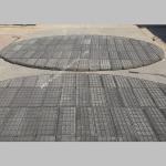 Diameter 11000mm Wire Mesh Demister Pad Round  For Absorption Tower for sale