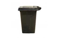 China 30 Gallons Recycle Trashcan Outside Plastic Trash And Recycling Can supplier