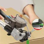 32mm PET Band Use Pneumatic Strapping Machine Powerful Industrial Application