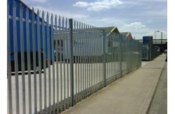 China Sharp Profiled Heads H2.4m palisade Welded Wire Garden Fence supplier