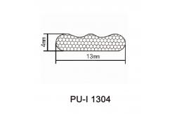 China OEM PU Foam Seal Strips Self Adhesive Foam Weather Stripping 13*4mm supplier
