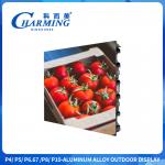 ≥5500 CD/㎡ SMD1921 Low Heating-up Outdoor P4 Led Display Screen Quiet With Cooling Fin for sale