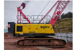 China Extremely Efficient SCC550A 50 Ton Mobile Hydraulic Crawler Crane Heavy Lifting Equipment supplier