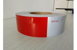 China Warning Dot C2 Reflective Tape Tape  , Vehicle Marking Trailer Conspicuity Tape supplier
