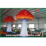 Oxford Cloth Giant Inflatable Mushroom Advertising Inflatables With Built - In Blower for sale