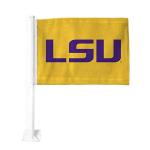 LSU Flagolden car flags screen printed high quality for sale