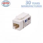 CAT6 CAT6A 90 Degree UTP RJ45 Keystone Jack For Network for sale