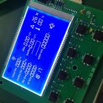 Custom LCD Panel Stn Blue Graphic Negative Polarize LCD Monitor For Filter for sale