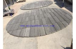 China 11000 Mm Diameter Demister Mist Eliminator Shows Experiences Custom Size supplier
