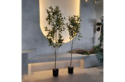China Lifelike Plastic Faux Plants Artificial Flowers For Indoor Greenery supplier