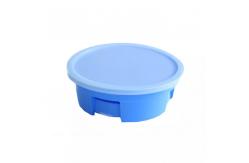 China Plastic Guide Wire Bowl With 5 Tab Polypropylene 2500 ML Blue supplier