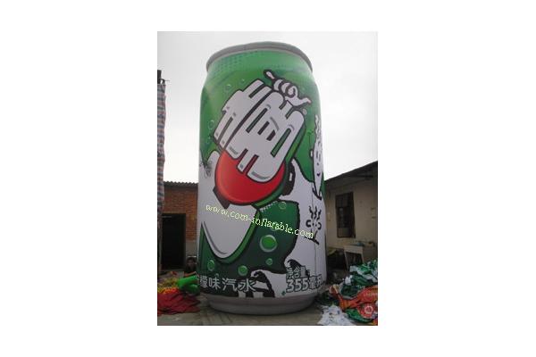 Inflatable drinks bottles model carton character inflatable advertising carton