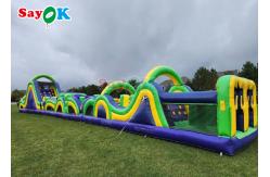 China 5k Giant Inflatable Sports Obstacles Challenge Backyard Inflatable Run Obstacle Course supplier