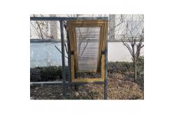 China PVC UPVC Hopper Window 32x22 Basement Window Crank Shutter supplier