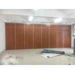 Hanging System Foldable Acoustic Movable Partition Walls Aluminum Frame 6m Height for sale