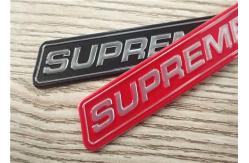 China Durable Bright TPU Custom Clothing Patches With PVC Branding Logo supplier