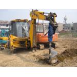 Hex 57mm Hydraulic Earth Drilling Auger Machine With Single Pin Hitch For Mini Excavators 1-2t 2 for sale