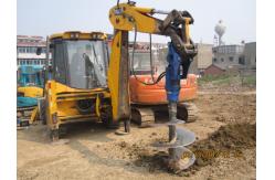 China High Efficiency Auger Drilling Machine Conical Bits For Drill Auger Earth Augers supplier