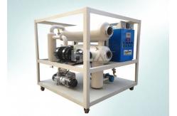 China Double Vacuum Transformer Oil Purification Machine / Oil Purification Systems supplier
