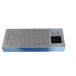 81 key compact  IP65 waterproof ruggedized keyboard  / industrial metal keyboard for sale