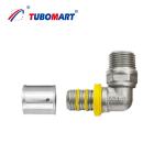 China Quality Certificated Connected with Pex Al Pex Pipe Press Brass Fitting for Water Gas System factory