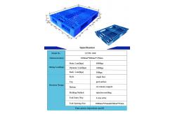 China 4000KG HDPE Heavy Duty Plastic Pallet Recycle Plastic Stacking Pallets supplier