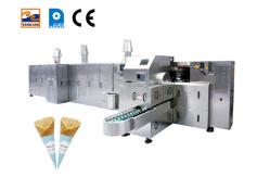 China Crisp Snow Rolled Sugar Cone Making Machine Automatic Waffle Biscuit Baking supplier