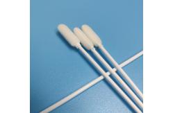 China ODM 14cm PP Stick Sponge Head Disposable Sampling Swab supplier