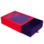 Thin Rectangle Slid Gift Packaging Boxes With Paperboard Liner