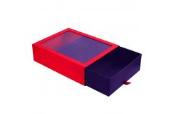 China Thin Rectangle Slid Gift Packaging Boxes With Paperboard Liner supplier