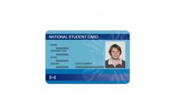China Customized Printing Plastic ID Card For Coaching License Residents Driving Licence supplier