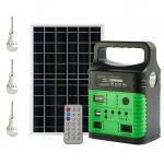 7500mAh Solar Generators Portable Power Station With Panel 10W for sale