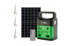 China 7500mAh Solar Generators Portable Power Station With Panel 10W supplier