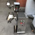 Stainless Steel Small Three-dimensional Mixer For Powder Particle Stirring Custom Mixing