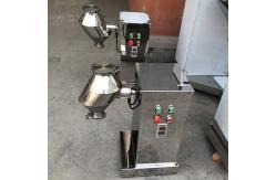 China Stainless Steel Small Three-dimensional Mixer For Powder Particle Stirring Custom Mixing supplier
