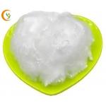 Bright Short Polyester Staple Fiber High Resilience Low Oil Content for sale