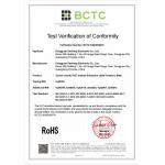 Dongguan Dasheng Electronic Co., Ltd. Certifications