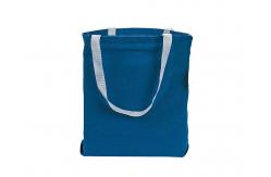 China Foldable Cotton Canvas Tote Bag , Reusable Supermarket Canvas Tote Handbag supplier