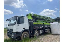 China Used/second-hand Zoomlion Benz Chassis 56m 2013 Year Concrete Pump Truck supplier