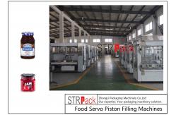China 220V / 50Hz PLC Automatic Paste Filling Machine Air Consumption 0.3m3/Min supplier