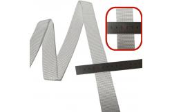 China Custom White Woven Polypropylene Webbing 32mm PP Webbing Strap supplier