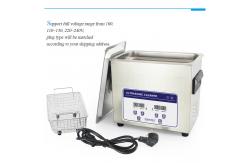 China Professional 120W Benchtop Ultrasonic Cleaner Degas Function And Two Transducer supplier