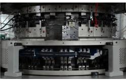 China 4 Way Computerized Jacquard Circular Knitting Machine Long Term Stability Operation supplier