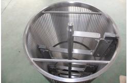 China Welded Wedge Wire Baskets with High Weave Density and Smooth Edge Treatment supplier