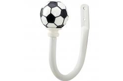 China Electroplating Pattern 35mm Ball Curtain Extender Hooks supplier