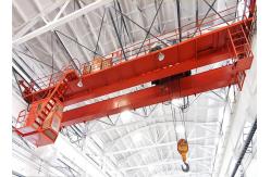 China QB Model Double Girders Overhead Traveling Crane Anti Explosion Cabin Control supplier