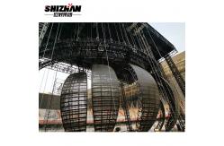 China LED Ball Long Span Truss Structure Heavy Duty Ceiling Lighting Truss supplier
