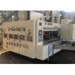 Corrugated Carton Pizza Box Flexo Printing Slotting Die Cutting Machine 180pcs/min for sale