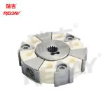 Machinery Excavator Motor Coupling Rubber High Torque Flexible Shaft Coupling for sale